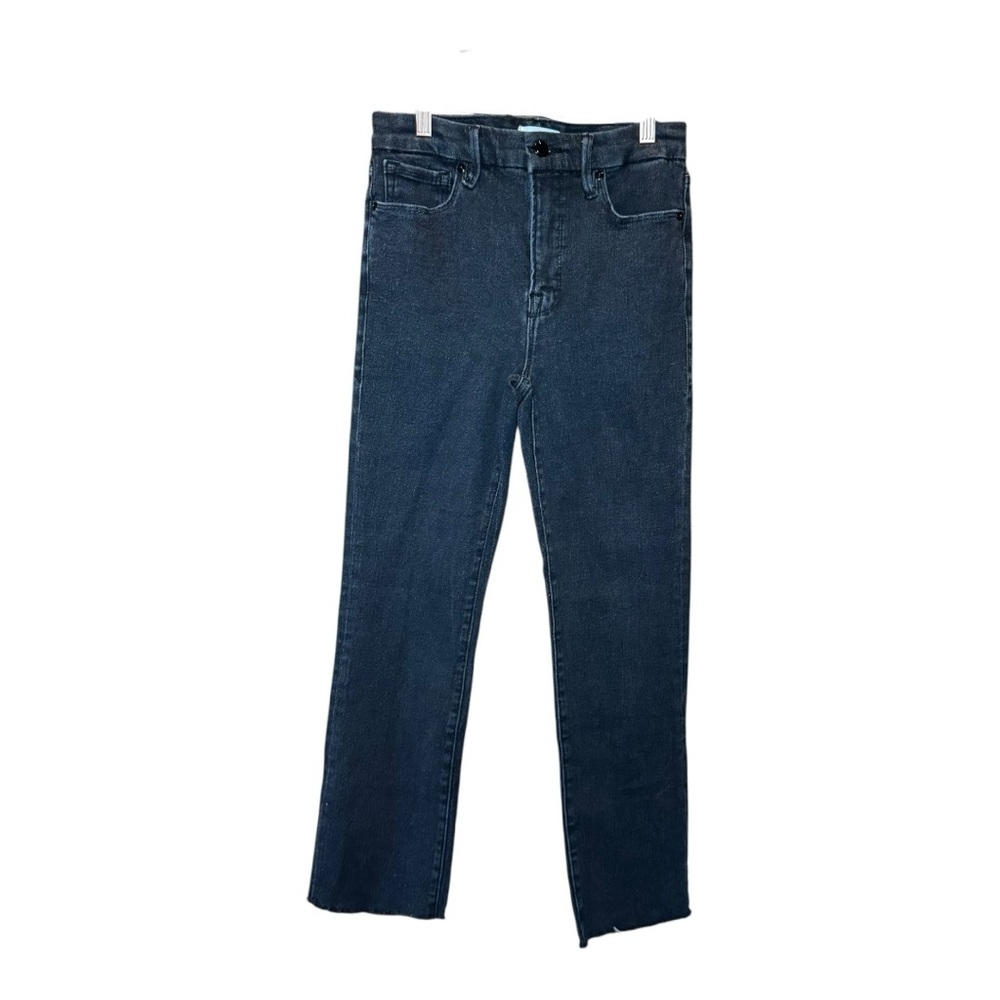 GOOD AMERICAN Black Good Legs Jeans Size: 6/28